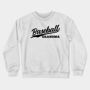 Baseball Grandma Retro 1970s Crewneck Sweatshirt